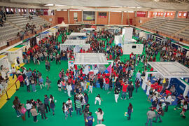 Jornadas de Puertas Abiertas de la Universidad de Málaga. Complejo Polideportivo Universitario. Marzo de 2012