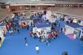 Jornadas de Puertas Abiertas de la Universidad de Málaga. Complejo Polideportivo Universitario. Abril de 2014