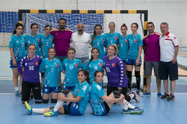 Partido Universidad de Colonia - Universidad de Aksaray. Categoría femenina. Campeonato Europeo Universitario de Balonmano. Antequera. Julio de 2017