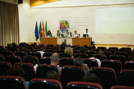 Mesa redonda: "La integración social, reto actual de los Servicios Sociales". Cursos de Verano de la Universidad de Málaga. Vélez Málaga. Julio de 2018