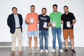 Entrega del premio a mejores equipos y deportistas de la 45ª Edición del Trofeo Rector de la UMA . Gala del Deporte Universitario 2019. Escuela Técnica Superior de Ingeniería de Telecomunicaciones. Junio de 2019