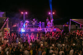 Concierto de Dry Martina. Festival Benéfico en los Baños del Carmen. Cursos de Verano de la Universidad de Málaga. Málaga. Julio de 2018