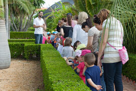 Excursión de la Escuela Infantil Francisca Luque al Jardín Botánico. Campus de Teatinos. Mayo de 2014