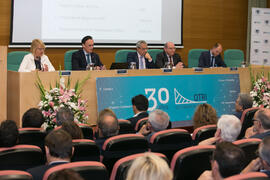 Conmemoración del 30 Aniversario de la Oficina de Transferencia de Resultados de Investigación de la Universidad de Málaga (OTRI). Edificio del Rectorado. Mayo de 2019