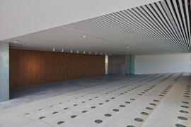 Interiores de la nueva Facultad de Psicología. Campus de Teatinos. Mayo de 2021
