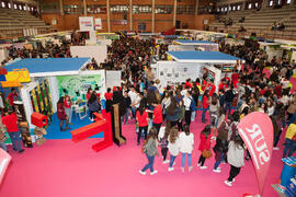Jornadas de Puertas Abiertas de la Universidad de Málaga. Complejo Polideportivo Universitario. Abril de 2016