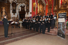 Concierto de Navidad de la Coral Sancti Petri homenaje a la Facultad de Económicas. Iglesia de los Mártires. Diciembre de 2015