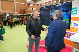 José Ángel Narváez y Juan Francisco Gutiérrez. Jornadas de Puertas Abiertas de la Universidad de Málaga. Complejo Polideportivo Universitario. Abril de 2018