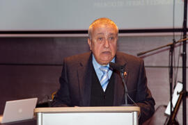 Acto en la cena del 3º Congreso Internacional de Actividad Físico-Deportiva para Mayores de la Universidad de Málaga. Hotel Barceló Málaga. Marzo de 2009