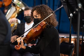 Concierto de Bandas Sonoras de la 30 edición de Fancine de la Universidad de Málaga. Auditorio de la Escuela Técnica de Ingeniería de Telecomunicaciones e Informática. Noviembre de 2020