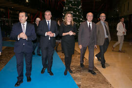 Llegada de autoridades. Momentos previos al acto del 25 Aniversario del Parque Tecnológico de Andalucía. Palacio de Ferias y Congresos de Málaga. Noviembre de 2017