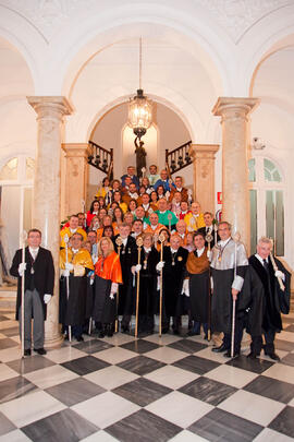 Estación de Penitencia de la Hermandad de los Estudiantes. Málaga. Abril de 2012