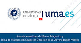 Investidura del rector y toma de posesión del equipo de dirección de la Universidad de Málaga. Paraninfo. Marzo de 2024.