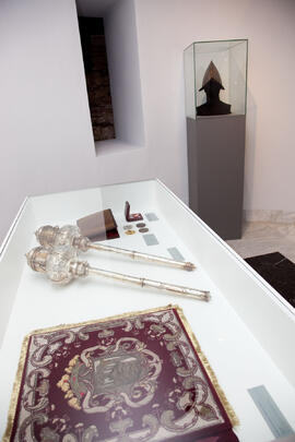 Inauguración de la exposición "Málaga Moderna siglos XVI, XVII y XVIII". Rectorado. Marzo de 2011