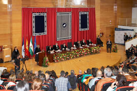 Imposición de la Medalla de Oro de la Universidad de Málaga a D. Ángel Gabilondo Pujol. Facultad de Derecho. Junio de 2011