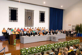 Investidura como Doctor "Honoris Causa" de D. José Antonio Domínguez Bandera por la Universidad de Málaga. Escuela Técnica Superior de Informática y Telecomunicaciones. Mayo de 2010