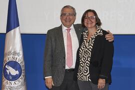 Toma de posesión de María Jesús García Sánchez como catedrática del Área de Fisiología Vegetal de la Universidad de Málaga. Toma de posesión de nuevos catedráticos y profesores titulares de la Universidad de Málaga. Paraninfo. Noviembre de 2023