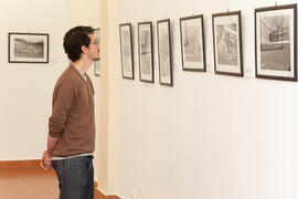 Inauguración de la exposición "Bienvenido-Arenas, imágenes de Málaga". Ateneo de Málaga. Mayo de 2012