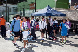 Participantes del Campeonato. Fases Finales de los Campeonatos de España Universitarios. Antequera. Abril de 2012