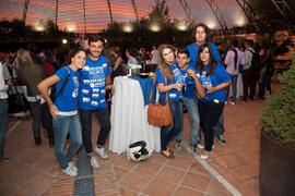 Acto de bienvenida a los alumnos Erasmus de la Universidad de Málaga. Jardín Botánico. Octubre de 2013