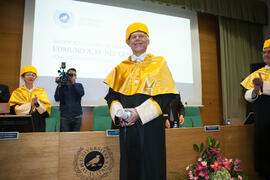 Investidura como Doctor "Honoris Causa" de Edmund Neugebauer por la Facultad de Medicina de la Universidad de Málaga. Edificio del Rectorado. Noviembre de 2016