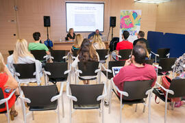 Ponencia de Joaquín Durán, "El resurgir de la televisión tradicional frente a la competencia de las plataformas VOD". Curso "La televisión del siglo XXI, nuevos formatos y consumos". Cursos de verano 2018 de la Universidad de Málaga. Marbella. Julio de 2018