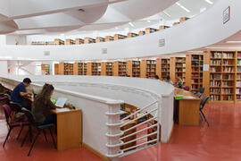 Biblioteca de Derecho "Alejandro Rodríguez Carrión". Campus de Teatinos. Octubre de 2012