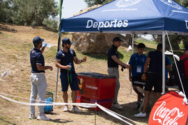 Descanso en el Campeonato Europeo de Golf Universitario. Antequera. Junio de 2019