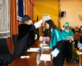 Investidura de nuevos doctores por la Universidad de Málaga. Paraninfo. Abril de 2008