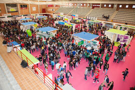 Jornadas de Puertas Abiertas de la Universidad de Málaga. Complejo Polideportivo Universitario. Abril de 2016