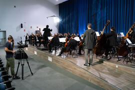 Concierto de Bandas Sonoras de la 30 edición de Fancine de la Universidad de Málaga. Auditorio de la Escuela Técnica de Ingeniería de Telecomunicaciones e Informática. Noviembre de 2020