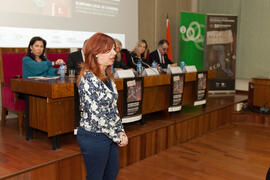 Inauguración de las VIII Jornadas Andaluzas de Enseñanza de Economía y entrega de premios de las VII Olimpiadas de Economía. Facultad de Ciencias Económicas y Empresariales. Febrero de 2015