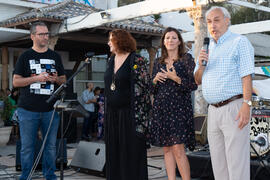 Presentación. Festival solidario en los Baños del Carmen. Cursos de Verano de la Universidad de Málaga. Málaga. Julio de 2019