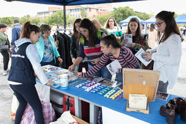 Tienda solidaria. II Día del Estudiante. Campus de Teatinos. Octubre de 2018