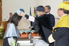 Investidura de nuevos doctores por la Universidad de Málaga. Paraninfo. Febrero de 2012