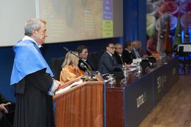 Lección inaugural a cargo de Javier Laserna. Apertura del Curso Académico 2023/2024 de la Universidad de Málaga. Paraninfo. Septiembre de 2023