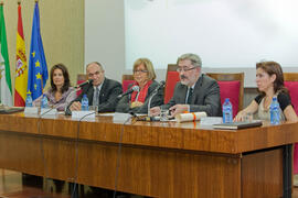 Nombramiento de D. Antonio Ávila como Alumno de Honor de la Facultad de Ciencias Económicas y Empresariales de la Universidad de Málaga. Facultad de Ciencias Económicas y Empresariales. Noviembre de 2011