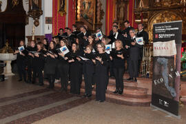 Concierto de Navidad de la Coral Sancti Petri homenaje a la Facultad de Económicas. Iglesia de los Mártires. Diciembre de 2015