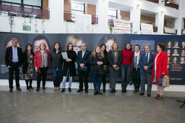 Inauguración de la exposición "Diversas capacidades (in)visibles". Facultad de Ciencias de la Educación y Psicología. Noviembre de 2017