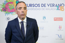 Anxo Tato. Curso "Influencers, camino al éxito". Cursos de verano 2018 de la Universidad de Málaga. Marbella. Julio de 2018