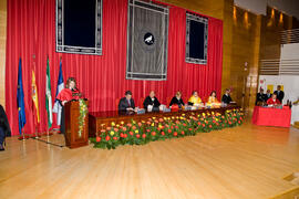 Investidura como Doctor "Honoris Causa" de D. Juan Antonio Carrillo Salcedo por la Universidad de Málaga. Salón de Actos de la Facultad de Derecho. Octubre de 2007