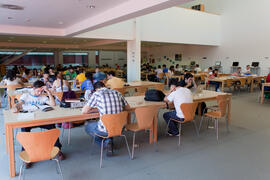 Biblioteca de Industriales y Politécnica. Campus de Teatinos. Octubre de 2012