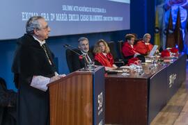 Discurso de José Ángel Narváez. Investidura de Emilia Casas Baamonde como Doctora "Honoris Causa" por la Facultad de Derecho de la Universidad de Málaga. Paraninfo. Noviembre de 2022