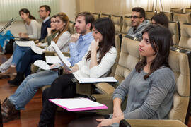 Debate académico. Semana del Patrón. Facultad de Ciencias Económicas y Empresariales. Marzo de 2015