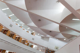 Biblioteca de Derecho "Alejandro Rodríguez Carrión". Campus de Teatinos. Octubre de 2012
