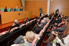 Homenaje a María Victoria Atencia. Edificio del Rectorado. Diciembre de 2014