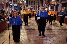 Estación de Penitencia de la Hermandad de los Estudiantes. Málaga. Abril de 2022