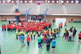 Muestra de prácticas con mayores. 7º Congreso Internacional de Actividad Física Deportiva para Mayores. Escuela Técnica Superior de Ingeniería de Telecomunicaciones y de Informática. Noviembre de 2017