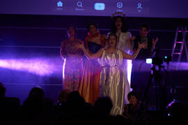 Actuación en la gala de clausura de la 31ª edición de Fancine de la Universidad de Málaga. Cine Albéniz. Noviembre de 2021