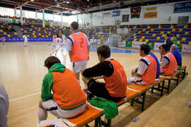 Partido de fútbol sala. Fases Finales de los Campeonatos de España Universitarios. Antequera. Abril de 2012